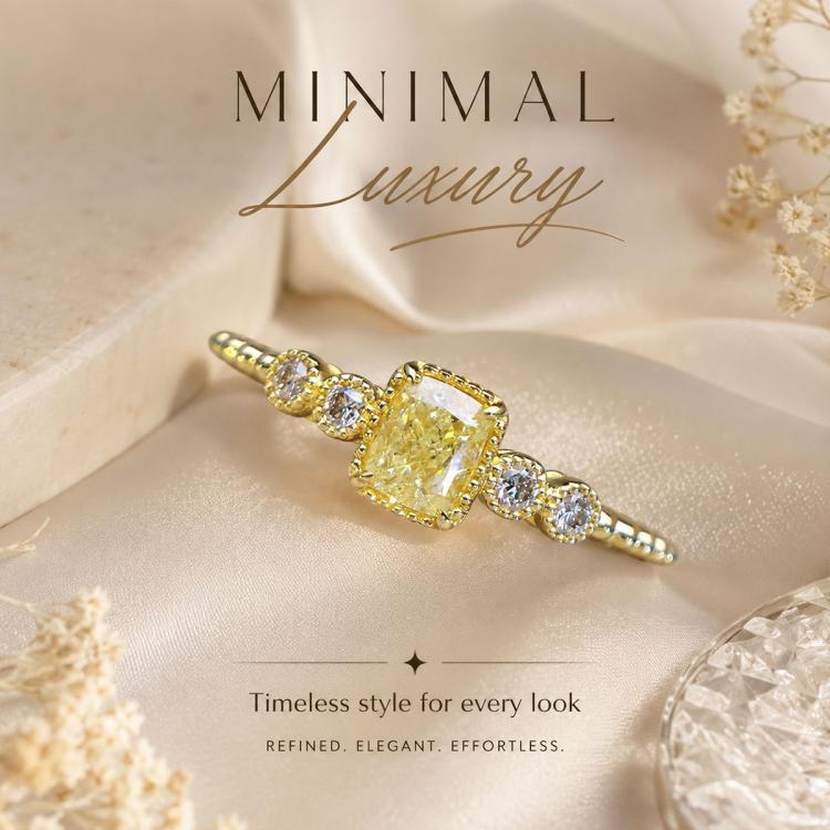 Women Geometric Square Inlaid Cubic Zirconia Ring, Size:No.7 - Image 8