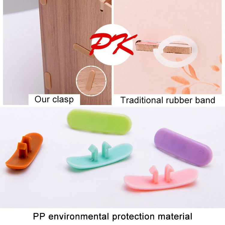 Wooden Multi-cell Mobile Phone Film Stand Desktop Display Rack, 30 Grids, Size: 31.5x23.5x18.5cm (Pink) - Image 4
