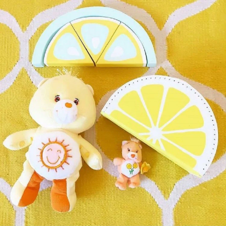 Wooden Orange Blocks Children Room Children Clothing Store Decoration Photography Props - Image 4