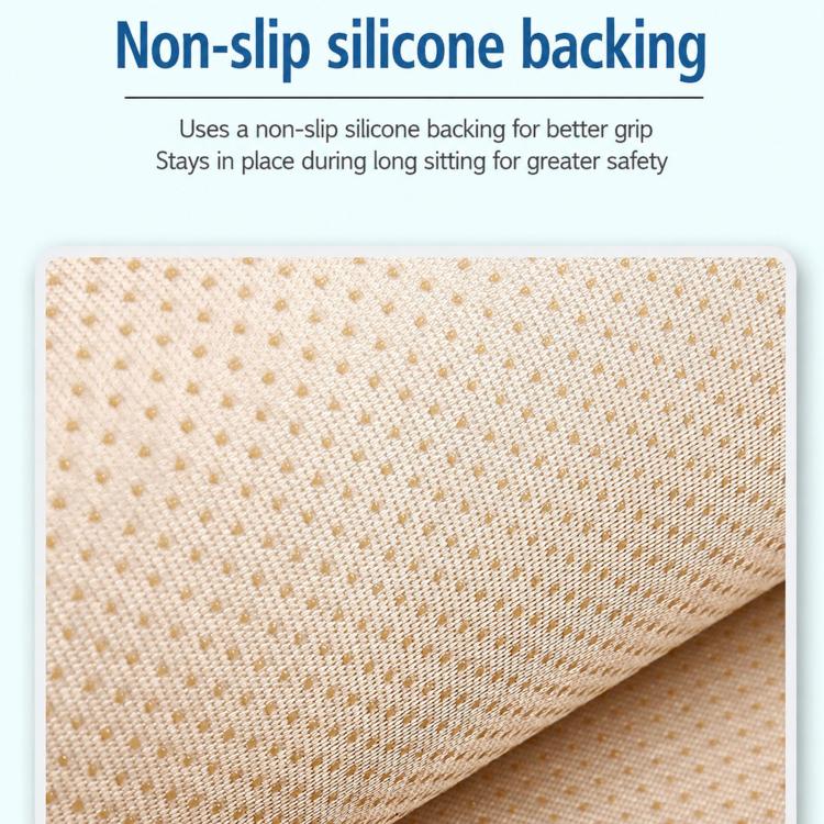 Woven Ice Silk Cooling Car Seat For Summer Breathable Front Seat Pads(Black) - Image 5