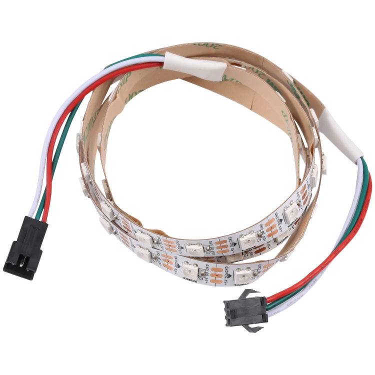 WS2812B 5050 SMD LED RGB Bare Board Rope Light, 30 LED/m, DC 5V, Length: 1m - Image 2