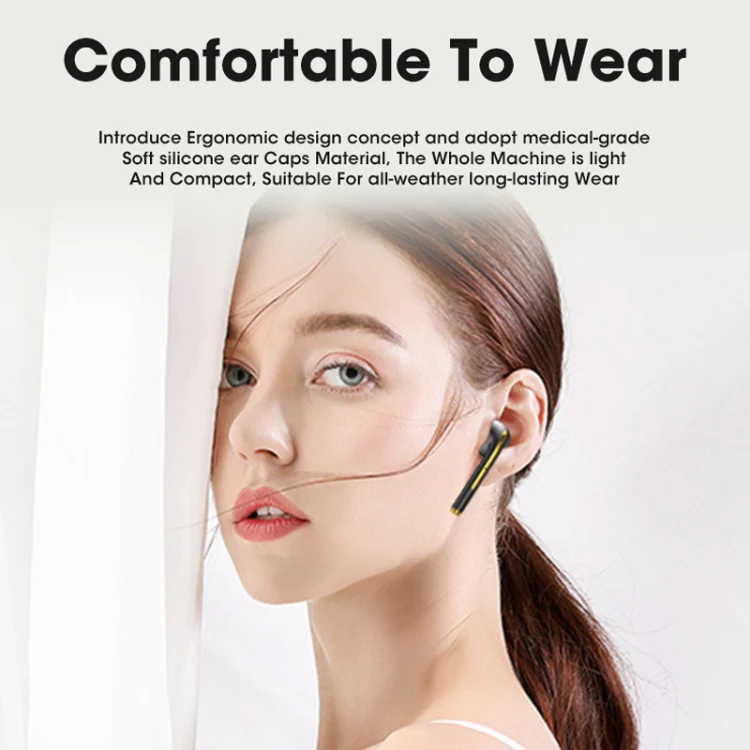 X1 TWS  LED Digital Display Wireless Noise Reduction Sport Bluetooth Headphone(Green) - Image 10