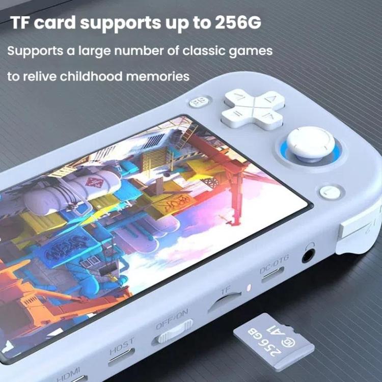 XF43 Retro Handheld Game Console Open Source 4.3 Inch Large Screen Gaming Video Players Console 128G(Gray) - Image 5