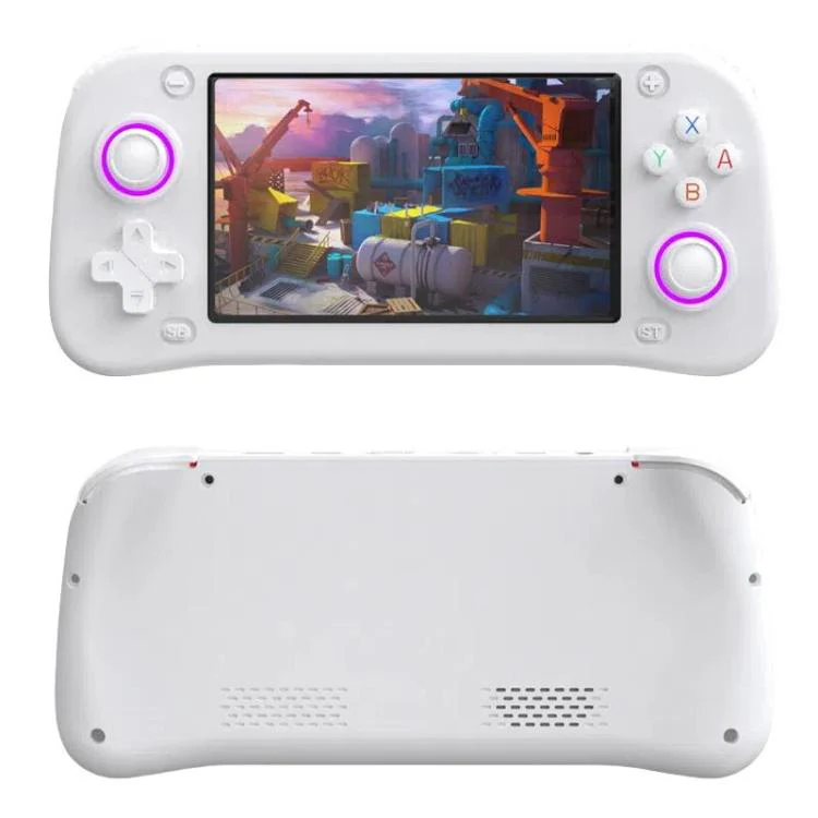 XF43 Retro Handheld Game Console Open Source 4.3 Inch Large Screen Gaming Video Players Console 128G(White) - Image 2