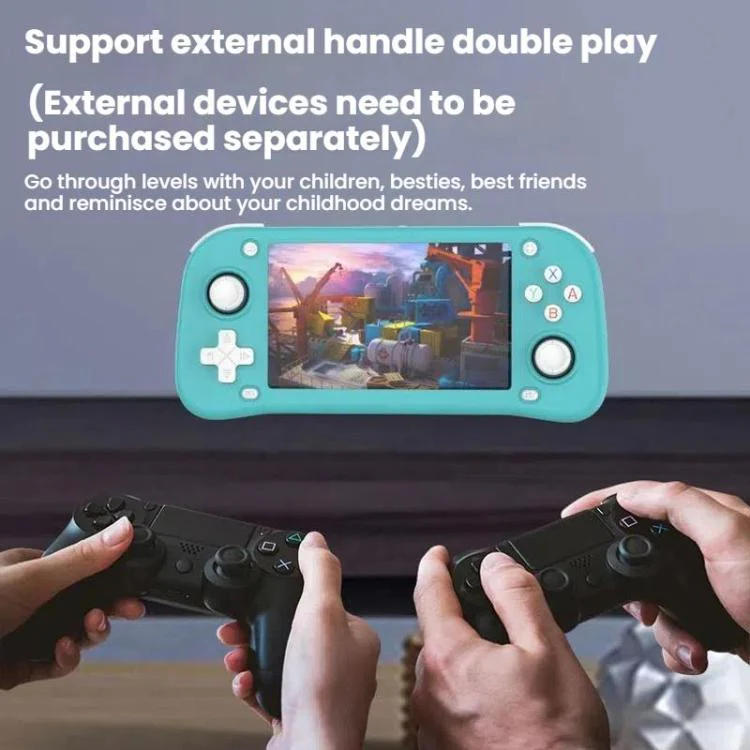 XF43 Retro Handheld Game Console Open Source 4.3 Inch Large Screen Gaming Video Players Console 64G(Black) - Image 14