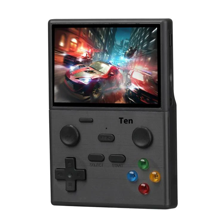XGB35 3.5-inch IPS HD Handheld Retro Game Console Supports 10 Emulators, Memory:8G(Black)