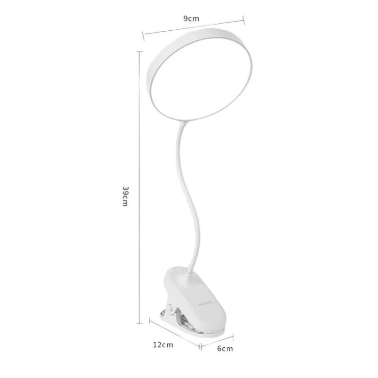 Xiajule Portable Clip On Desk Lamp Night Light, Eye Protection High CRI Reading Lamp, Spec: Plug-in - Image 15