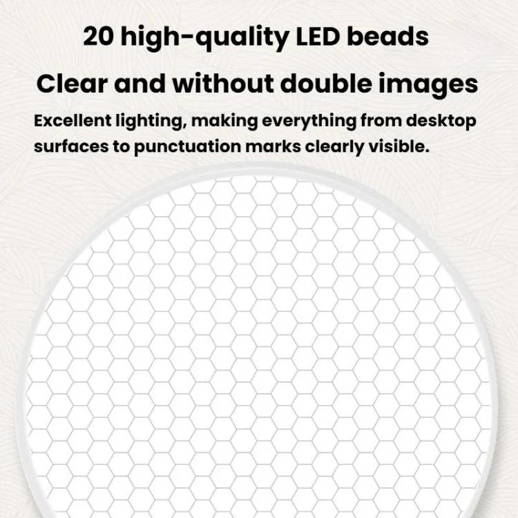 Xiajule Portable Clip On Desk Lamp Night Light, Eye Protection High CRI Reading Lamp, Spec: Rechargeable - Image 12