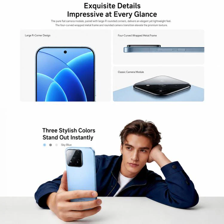 Xiaomi 17 Max, 16GB+256GB, 3D Ultrasonic Fingerprint, 6.9 inch Xiaomi HyperOS 3 Snapdragon 8 Elite Gen 5 Octa Core, NFC, Network: 5G (Blue) - Image 7