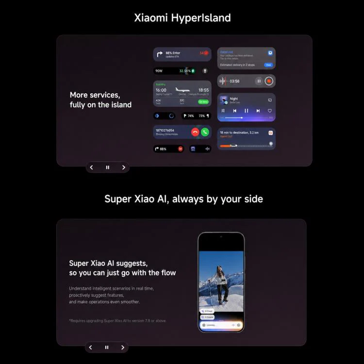 Xiaomi 17T, 12GB+512GB, Screen Fingerprint, 6.59 inch Xiaomi HyperOS 3 Dimensity 8500-Ultra Octa-Core, NFC, Network: 5G (Black) - Image 23