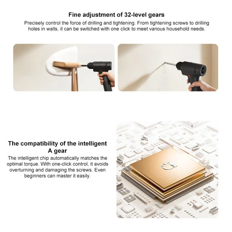 Xiaomi Mijia Multifunctional Brushless Electric Drill 2(Black) - Image 6