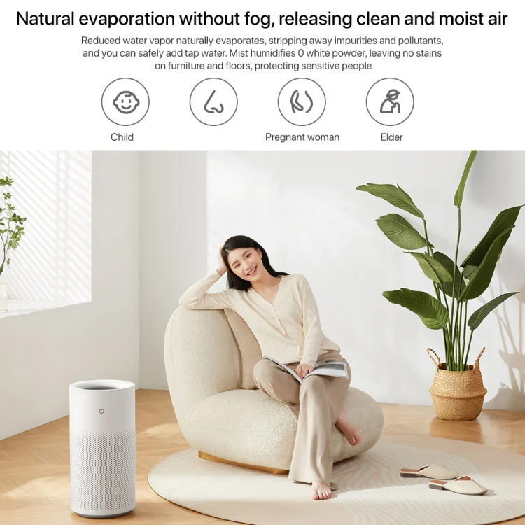 Xiaomi Mijia Pure Smart Fog-Free Humidifier 2, Specification:US Plug(White) - Image 3