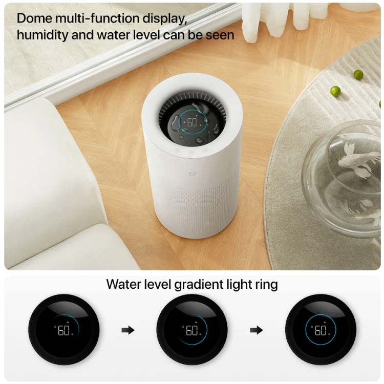 Xiaomi Mijia Pure Smart Fog-Free Humidifier 2, Specification:US Plug(White) - Image 6