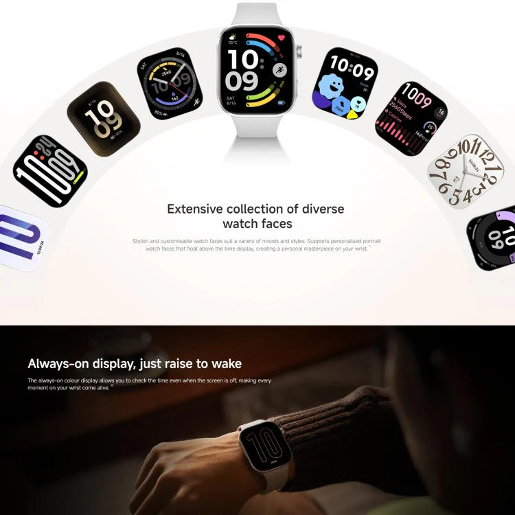Xiaomi Redmi Watch 6, 2.07 inch AMOLED Screen 5ATM Waterproof, Support Heart Rate / Blood Oxygen Monitor(Blue) - Image 5