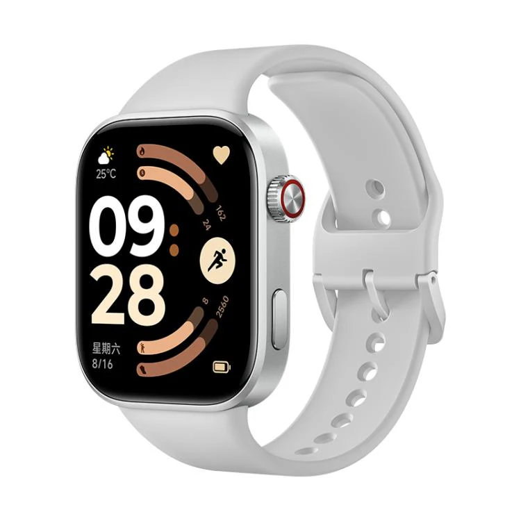 Xiaomi Redmi Watch 6, 2.07 inch AMOLED Screen 5ATM Waterproof, Support Heart Rate / Blood Oxygen Monitor(Silver)
