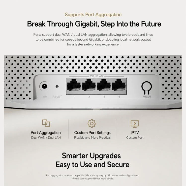 Xiaomi Router AX3000E Wi-Fi 6 3000Mbps Dual-Band, US Plug(White) - Image 6
