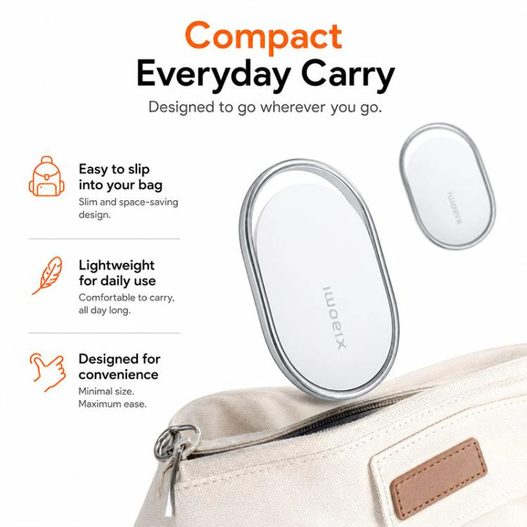 Xiaomi Tag Wireless Smart Tracker Positioning Anti-lost Device(White) - Image 3