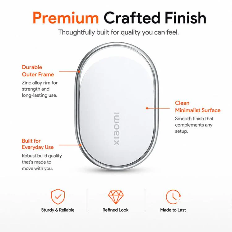 Xiaomi Tag Wireless Smart Tracker Positioning Anti-lost Device(White) - Image 5