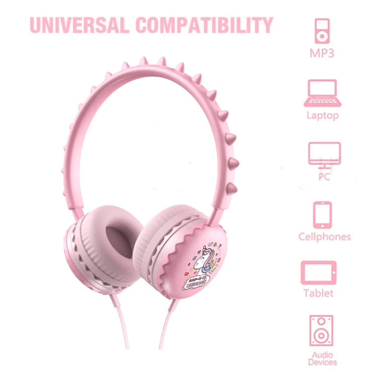 Y19 Cute Cartoon Stereo Music Wired Headphones with Microphone(Lucky Duck) - Image 3