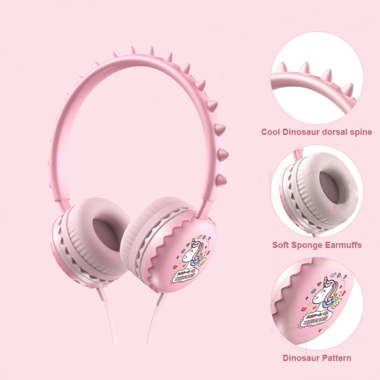 Y19 Cute Cartoon Stereo Music Wired Headphones with Microphone(Lucky Duck) - Image 5
