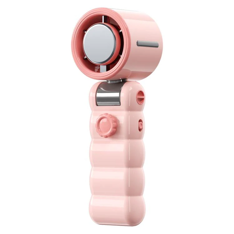 Y28 High Speed Quiet Foldable Handheld Cooling Fan(Pink)