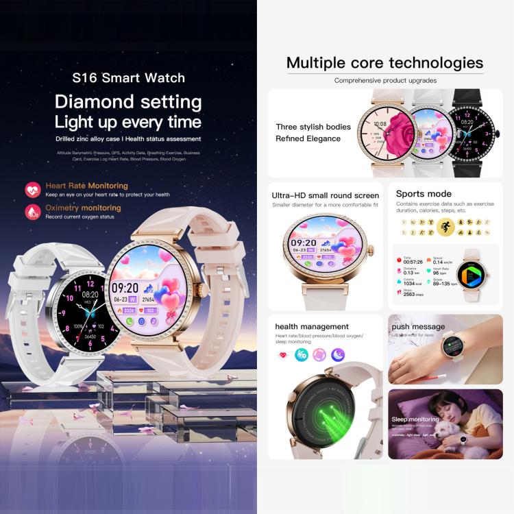 Y31 / S16 1.27 inch Smart Watch with Bluetooth Call, Heart Rate Monitor, Blood Oxygen, Sports Modes, GPS Altimeter, Fitness Tracker(Black) - Image 5