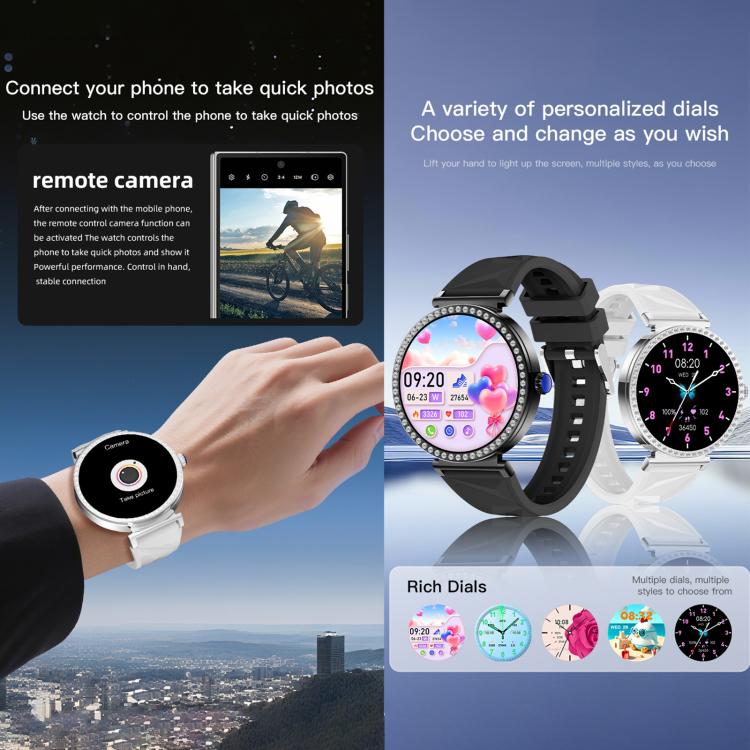 Y31 / S16 1.27 inch Smart Watch with Bluetooth Call, Heart Rate Monitor, Blood Oxygen, Sports Modes, GPS Altimeter, Fitness Tracker(Gold) - Image 11