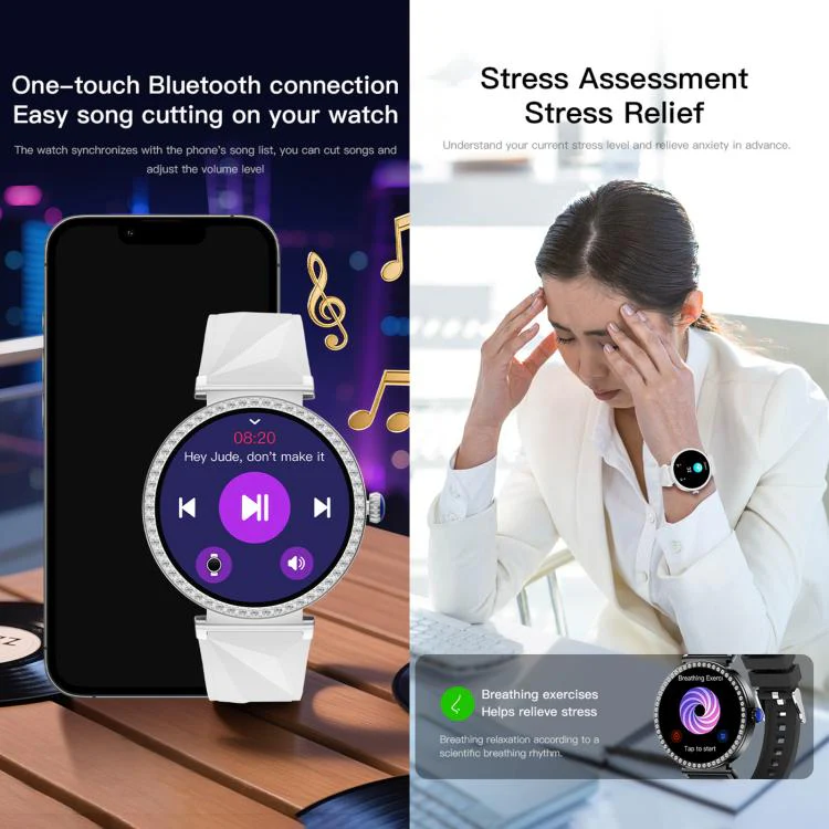 Y31 / S16 1.27 inch Smart Watch with Bluetooth Call, Heart Rate Monitor, Blood Oxygen, Sports Modes, GPS Altimeter, Fitness Tracker(Silver) - Image 12