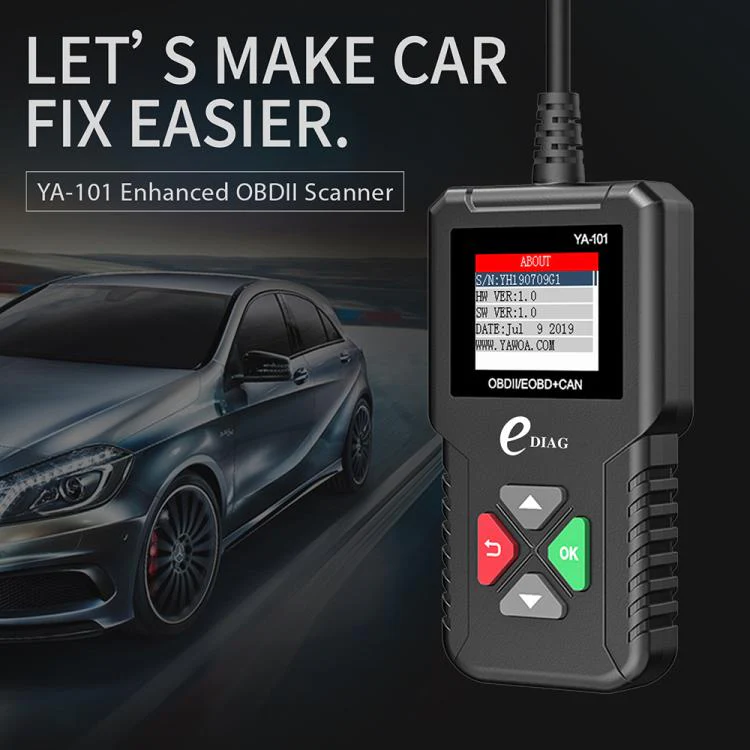 YA101 Car Mini Code Reader OBD2 Fault Detector Diagnostic Tool - Image 3