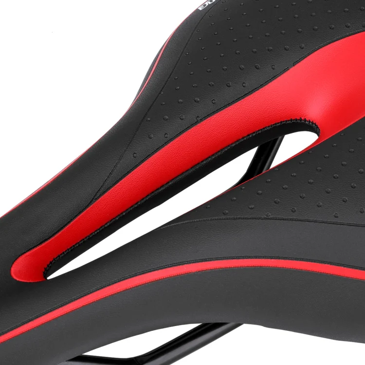 YAFEE YF-1018 Mountain Bike Saddle Bicycle Riding Saddle Bicycle Saddle(Black White) - Image 9