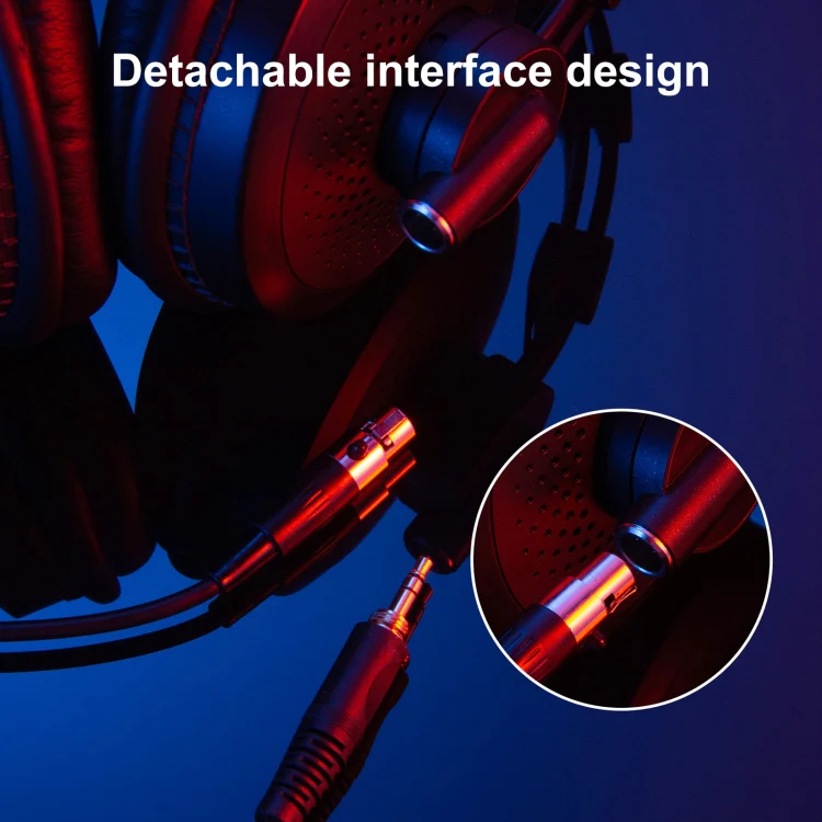 Yanmai D68 Recording Monitor Headphone (Black Gold) - Image 5