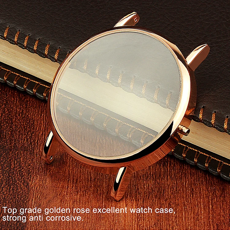 YAZOLE 327 Leather Strap Waterproof Luminous Ladies Watch(Navy Blue+Black) - Image 5