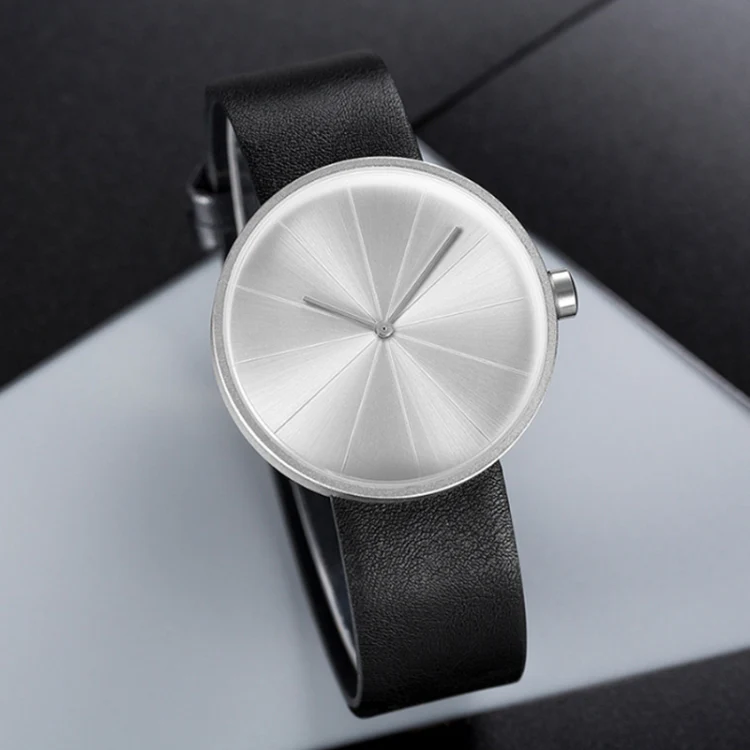YAZOLE 520 Simple Dial Waterproof Quartz Movement Watch(Silver+Black) - Image 2