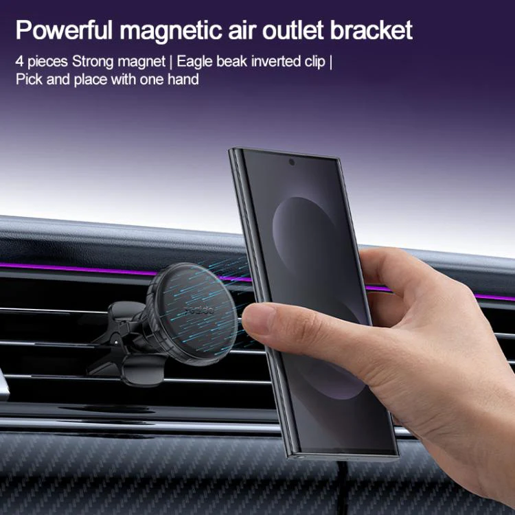 Yesido C234 Car Air Vent Magnetic Phone Holder(Black) - Image 3