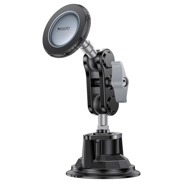 Yesido C281 Car Suction Cup Strong Magnetic Phone Shooting Holder Standard Version(Black)