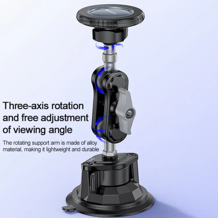Yesido C281 Car Suction Cup Strong Magnetic Phone Shooting Holder Standard Version(Black) - Image 4