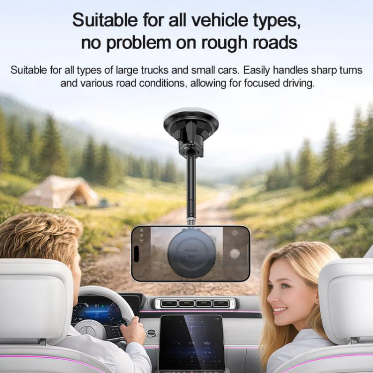 Yesido C281 Car Suction Cup Strong Magnetic Phone Shooting Holder Standard Version(Black) - Image 8