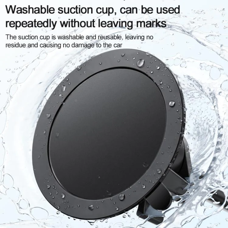Yesido C282 Car Suction Cup Strong Magnetic Phone Shooting Holder Long Version(Black) - Image 7
