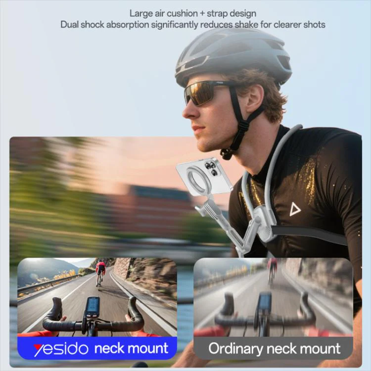 Yesido C332 Multifunctional Magnetic Neck Hanger Shooting Holder(White) - Image 7