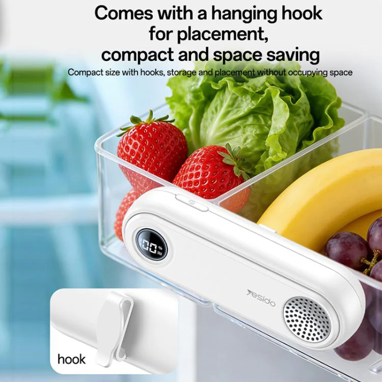 Yesido EC33 Multi-functional 3 Modes Fridge Deodorizer Sterilizer(White) - Image 9