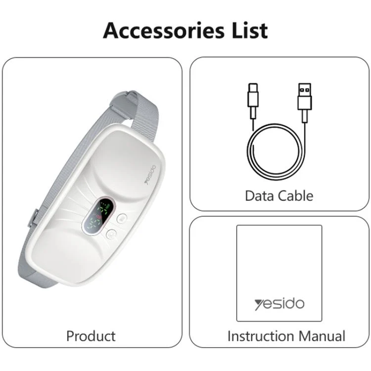 Yesido MG28 Massage & Heating Uterus Belt(White) - Image 13