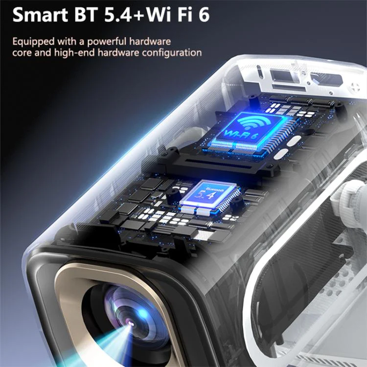 Yesido TV16 1080P Auto Focus Bluetooth 5.4 Smart Projector, Plug Type:US Plug(White) - Image 6