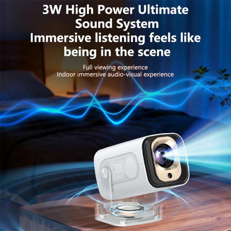 Yesido TV16 1080P Auto Focus Bluetooth 5.4 Smart Projector, Plug Type:US Plug(White) - Image 7
