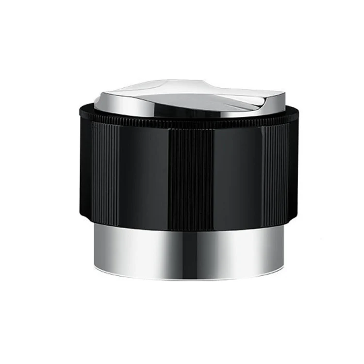 YK33258 Stainless Steel Double-Ended Coffee Cloth Dispenser, Size: 51mm(Black Multilateral Type)