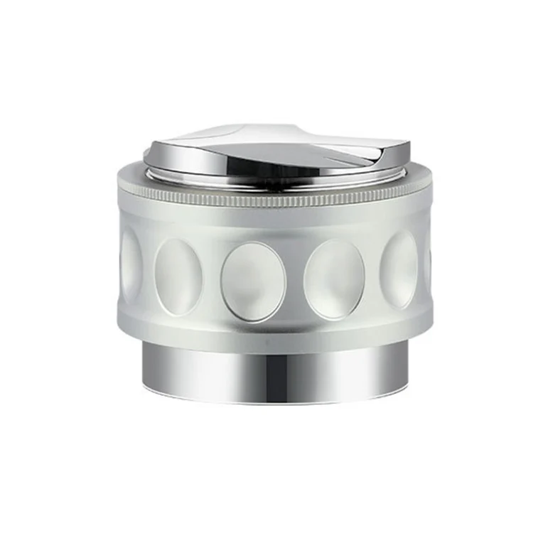 YK33258 Stainless Steel Double-Ended Coffee Cloth Dispenser, Size: 51mm(Silver Finger Buckle Type)