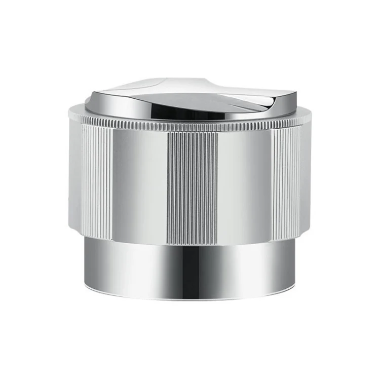 YK33258 Stainless Steel Double-Ended Coffee Cloth Dispenser, Size: 51mm(Silver Multilateral Type)