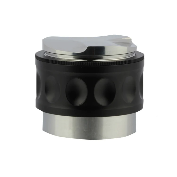 YK33258 Stainless Steel Double-Ended Coffee Cloth Dispenser, Size: 53mm(Black Finger Buckle Type)