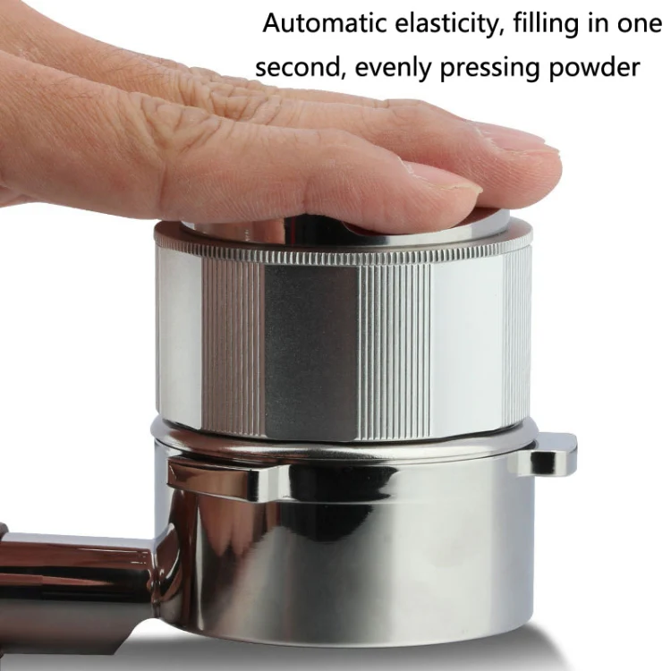 YK33258 Stainless Steel Double-Ended Coffee Cloth Dispenser, Size: 53mm(Silver Multilateral Type) - Image 5