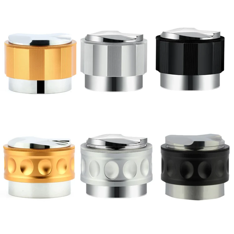 YK33258 Stainless Steel Double-Ended Coffee Cloth Dispenser, Size: 58mm(Golden Multilateral Type) - Image 2