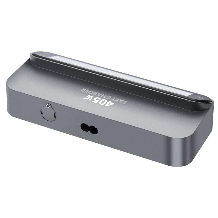 YMX-LCD405W 405W 3xType-C and 2xUSB GaN Smart Digital Display Multi-Function Charger(AU Plug) - Image 3